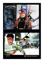 12  Autogrammkarten Biathlon Original Signiert  ## K 965