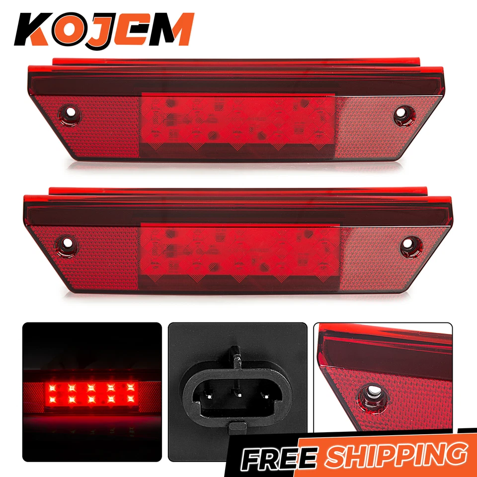 Lanterna traseira esquerda e direita para 2009-2016 Polaris Ranger 500 700 800 900 2411099 - Imagem 3 de 4