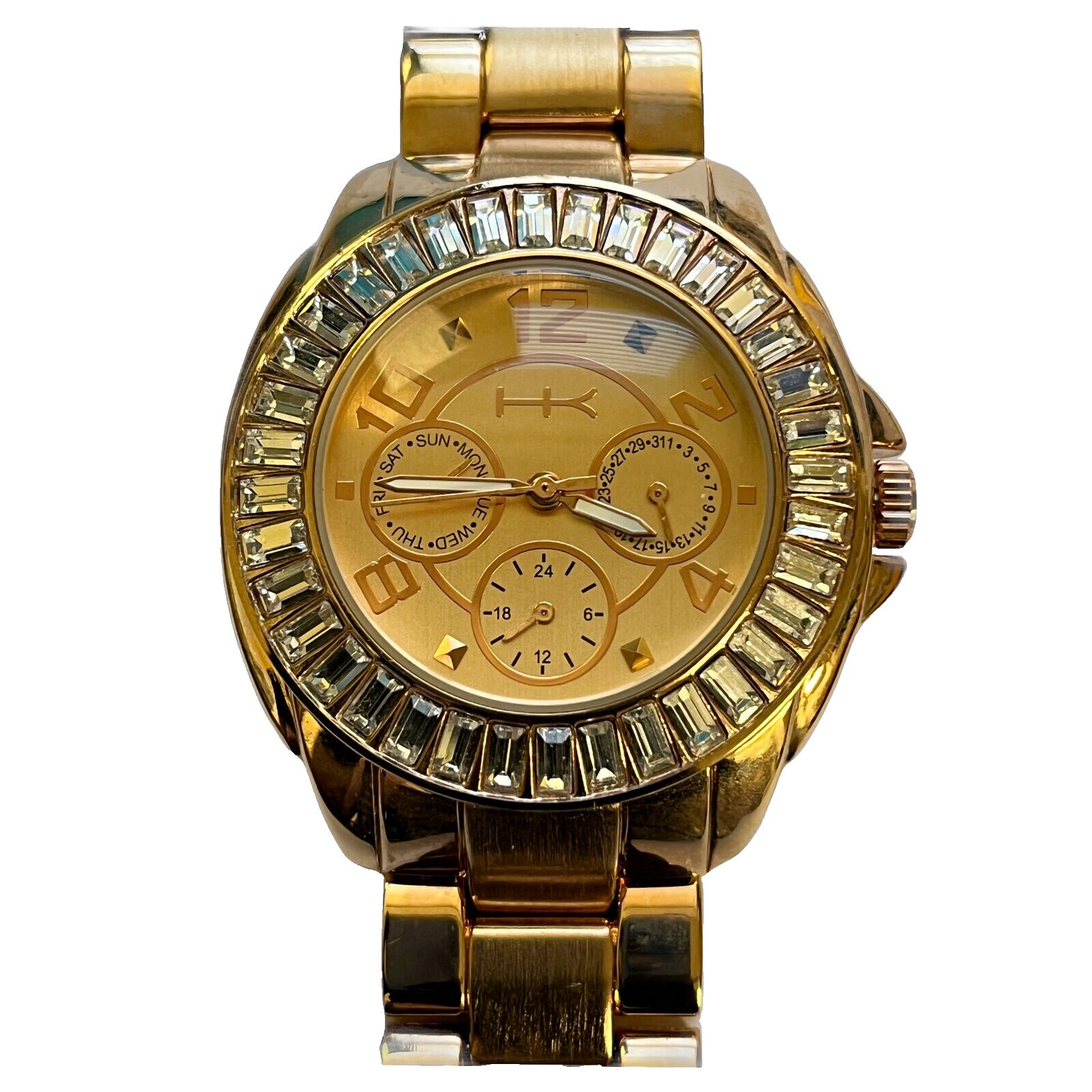 NEW WITH TAGS!! Wildlife gold-tone ladies wristwatch by Heidi Klum Heidi Klum Watch⭐ | Mercari main image 2