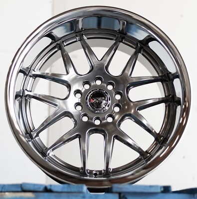 20x11 +11 XXR 526 5x114.3,5x120 Chromium Black / SSC Wheels (Set