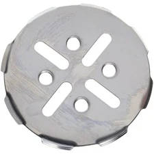 Master Plumber 828-833 MP Stainless Steel Drain Cover, 2-Inch
