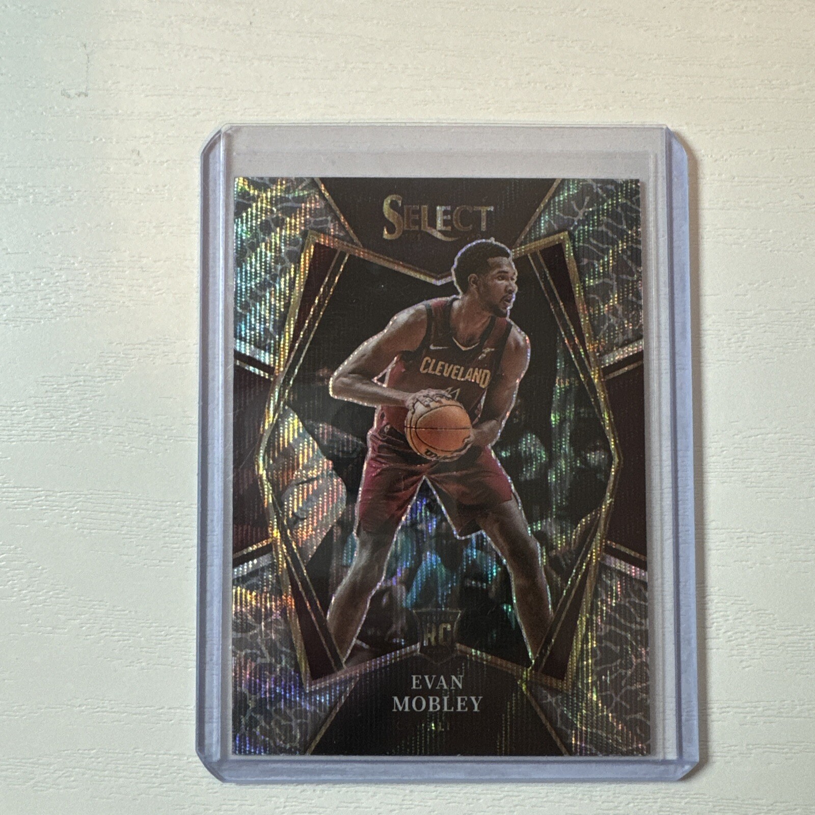 2021-22 Panini Select Evan Mobley Elephant Print SSP Premier Level