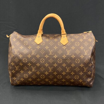 Authentic LOUIS VUITTON Monogram Speedy 40 Hand Bag