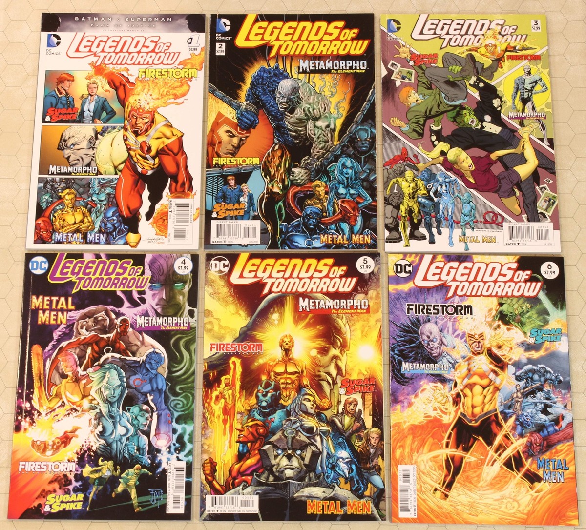 LEGENDS OF TOMORROW #1 - 6 (2016) COMPLETE SET (DC Comics lot)! | eBay