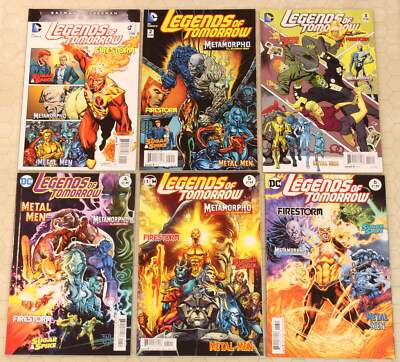 TALES ＯＦＴＯＭＯＲＲＷ　ＮＯ6 LEGENDS OF TOMORROW #1 - 6 (2016) COMPLETE SET (DC Comics lot)! | eBay