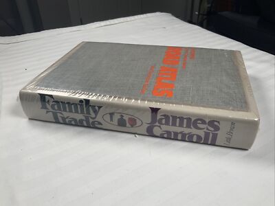 Sealed, Family Trade by James Carroll 1982 HC DJ, w/Hammond Road Atlas