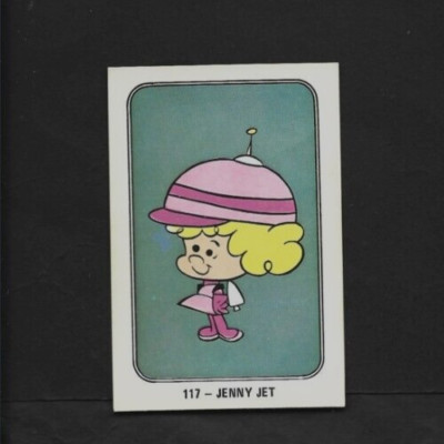 1972-73 Spanish Hanna-Barbera Space Kidettes #117 JENNY JET Card vg