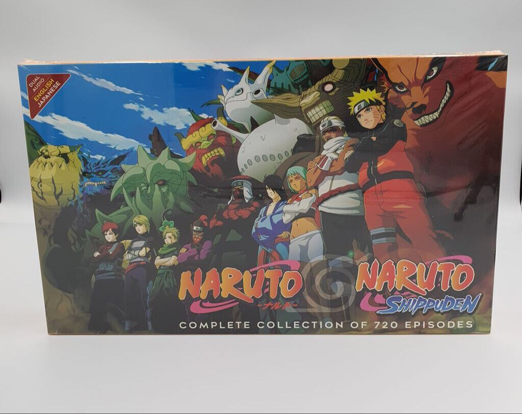 Naruto Shippuden Anime Manga Toda La Mega Coleccion (770 Capitulos) DVD  ESPAÑOL