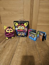 BOXED HASBRO CRYSTAL FURBY BOOM BLACK & PINK  EXCELLENT CONDITION Fully Working 