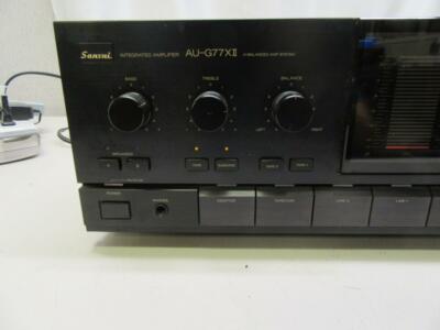 SANSUI AU-G77XII Integrated Stereo Amplifier Works | eBay