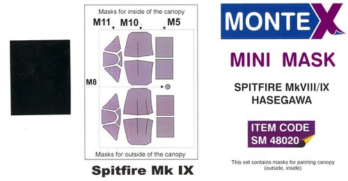 Kit Détaillé Spitfire MK.IX Pour Maquette Hasegawa 1:48 - Aires 4244 - Neuf