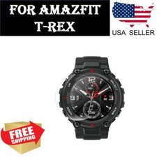 2 pcs Screen Protector TPU Clear Film for Amazfit T-Rex Smartwatch