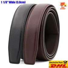 Herren Gürtel Ratsche Automatik Gürtel für Männer 30mm Breit Ledergürtel