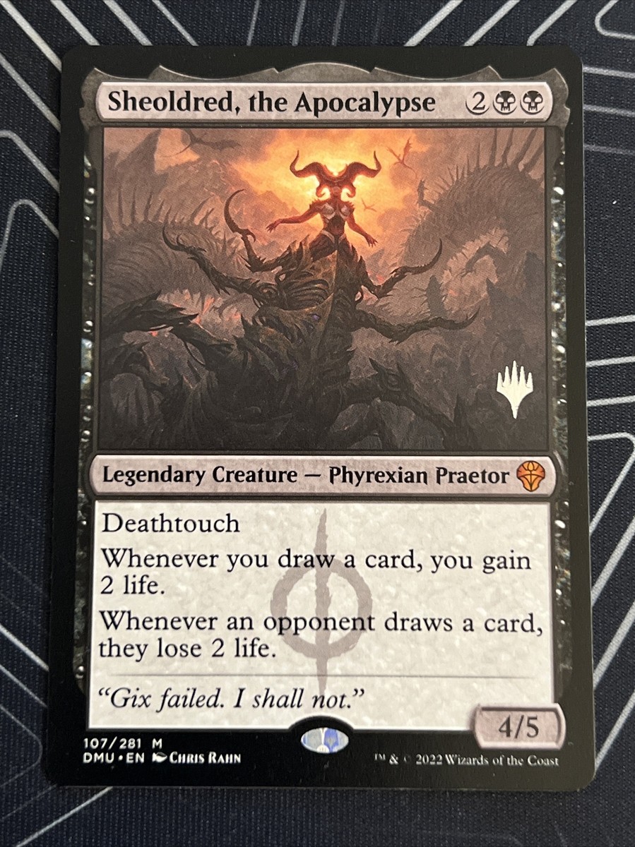 1x Sheoldred, the Apocalypse (107) Promo Pack Dominaria United NM