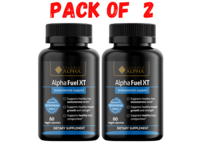 Alpha Fuel Testosterone Booster for Men Muscle Builder Stamina Male Enhancement