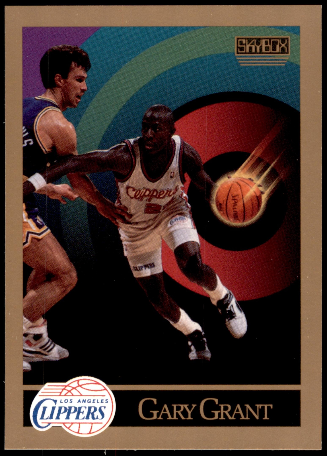 Gary Grant #127 1990-91 SkyBox