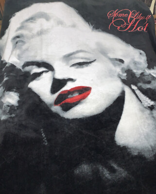 Marilyn Monroe Queen Size Blanket Marilyn Monroe Fleece Throw
