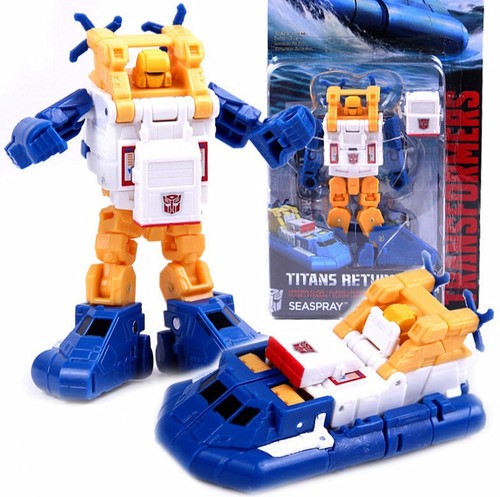 Transformers Generations Titans Return Legends Seaspray 3" Figurka Nowa w pudełku - Zdjęcie 1 z 7