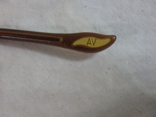 Adrienne Vittadini Damen Kupfer Braun Brille Brillengestell mit Etui 135mm - Bild 8 von 11