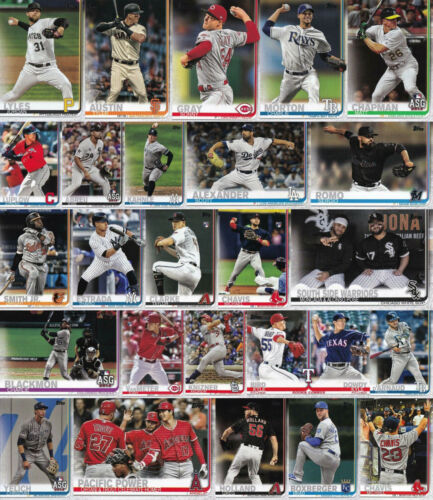 Tarjetas de béisbol Topps 2019 actualizadas completan tu conjunto que elijas lista US151-US300 - Imagen 1 de 151