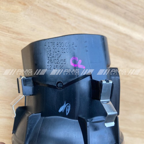 Genuine Mercedes OEM C117 dash air vent interior duct nozzle A1768300954 - Picture 12 of 23