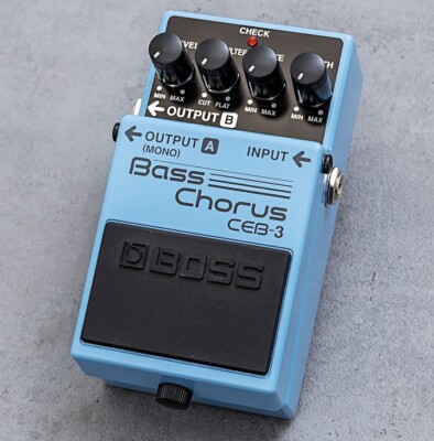 BOSS Bass Chorus CEB-3 Guitar Effects Pedal w/ Tracking NEW