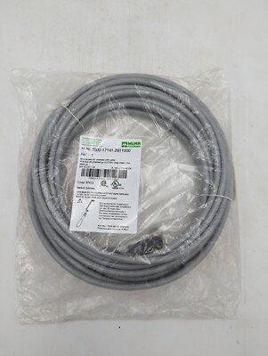 Murr Elektronik 7000-17141-2911000 M12 90 deg, shielded, 10m, Free Shipping