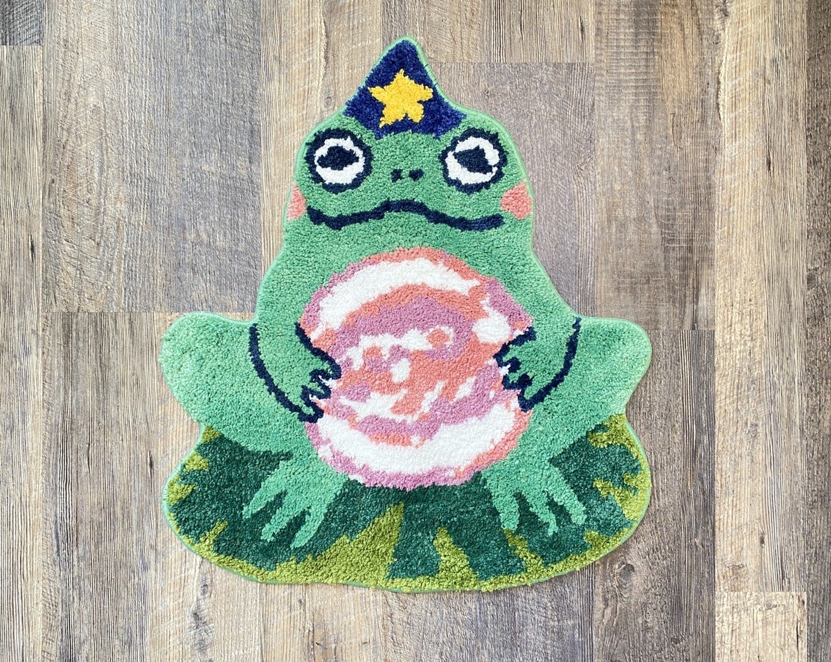Frog Sorcerer Rug Nonslip Bathmat 22.5” x 26” | eBay