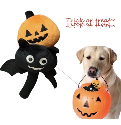 Halloween Giocattoli per Cani di Piccola Taglia, 2 Pezzi Giocattoli per Dentizione per Cani - Foto 2 di 7