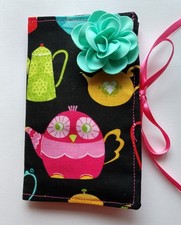 Teabag Wallet Full of Tea! Handmade Fabric wi...