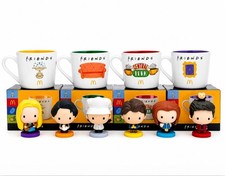 SET Friends Collector Mugs and Figures from McDonald  s  New, packaged 