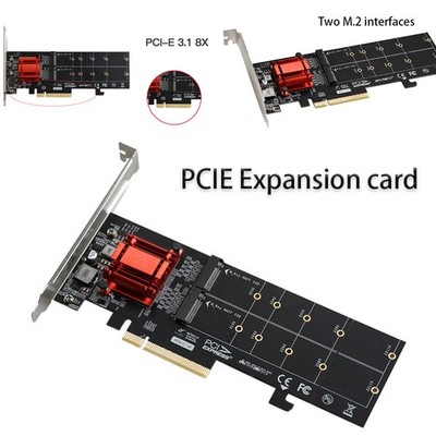 M.2 PCIE expansion card NVME Riser Card Adapter PCI-E To M.2 Card PCIe Converter