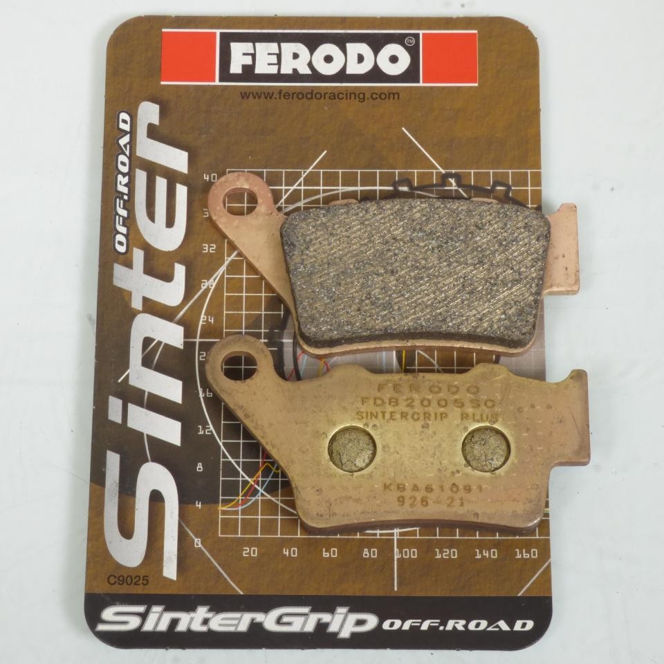 Plaquette de frein Ferodo AR pour Yamaha Tenere 700 endurance tout-terrain