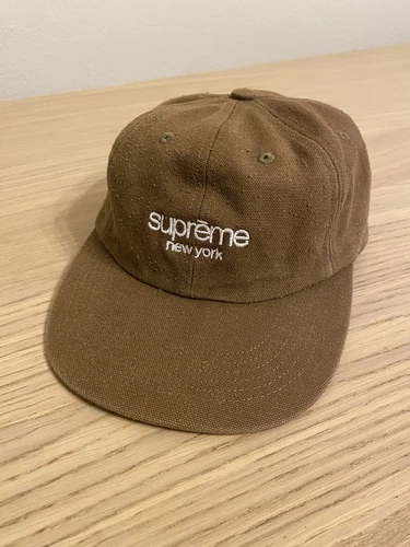 Casquette Supreme Classic Logo 6 panneaux SS23 olive