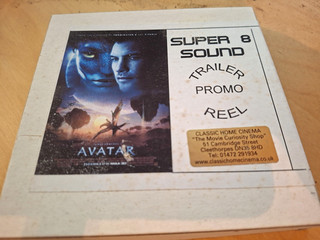 AVATAR 2009 TRAILER PROMO SUPER 8 COLOUR SOUND 100FT 8MM CINE FILM JAMES CAMERON