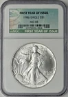 1986 American Silver Eagle - NGC MS68 First Year of Issue Label - ✪COINGIANTS✪