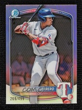 2025 Bowman Chrome Prospects Refractor 269/499 Pablo Guerrero #BCP-144 0lj0