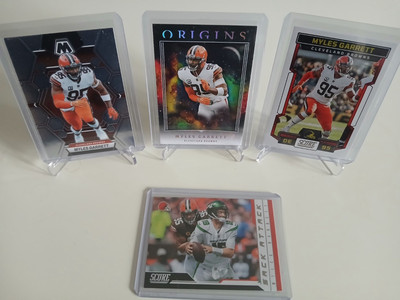 4x NFL Panini Myles Garrett  Lot Origins Mosaic  Cleveland Browns