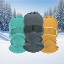 Full Face Balaclava Ski Mask Motorcycle Winter Windproof Thermal Fleece Hood Hat