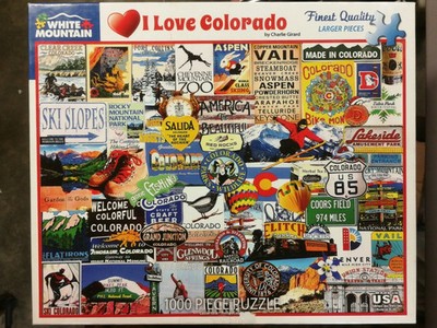 MUST BUY 3 OR MORE PUZZLES & READ I.D. BELOW - I LOVE COLORADO