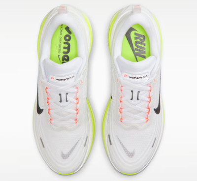 Nike Vomero Plus Road Running Shoes White Volt Black Men's | Size 8 - 14