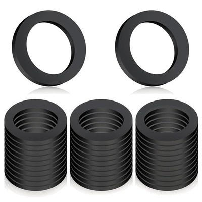 Versatile 30er Set Dichtungsringe - Flache Gummidichtungen für Haushalt und Pool