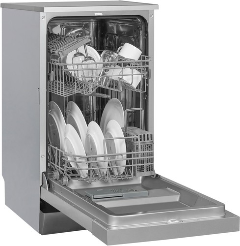 Exquisit GSP9109-030E Standgeschirrspüler, 45 cm breit, 9 Maßgedecke, unterbaufä - Bild 3 von 5