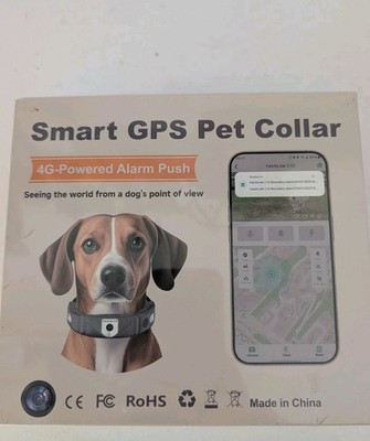 BRAND NEW (sealed) - Smart Pet Collar FetchLink C10  4G   powered alarm push