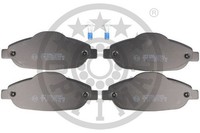 Optimal BP-12340 BremsklöTze, BremsbeläGe Vorne FüR Peugeot 5008 (0U_, 0E_)