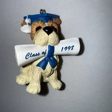 Hallmark Keepsake Ornament 1998 Happy Diploma Day! World of Wishes With Box