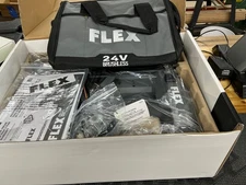 24V Brushless Cordless 18 Gauge 5/8-inch to 2-1/8-inch Brad Nailer Kit w...