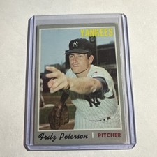 1970 Topps - Fritz Peterson #142