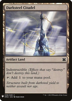 Roccaforte Di Darksteel - Magic 2015 - MTG Print - Foto 11