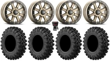 ITP Inertia Bdlk 15" Wheels Br +40mm 32" MotoRavage XL Tires Renegade Outlander